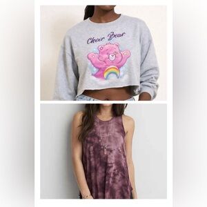 Bundle | Care Bears, American Eagle, Express | Retro, Boho | Large